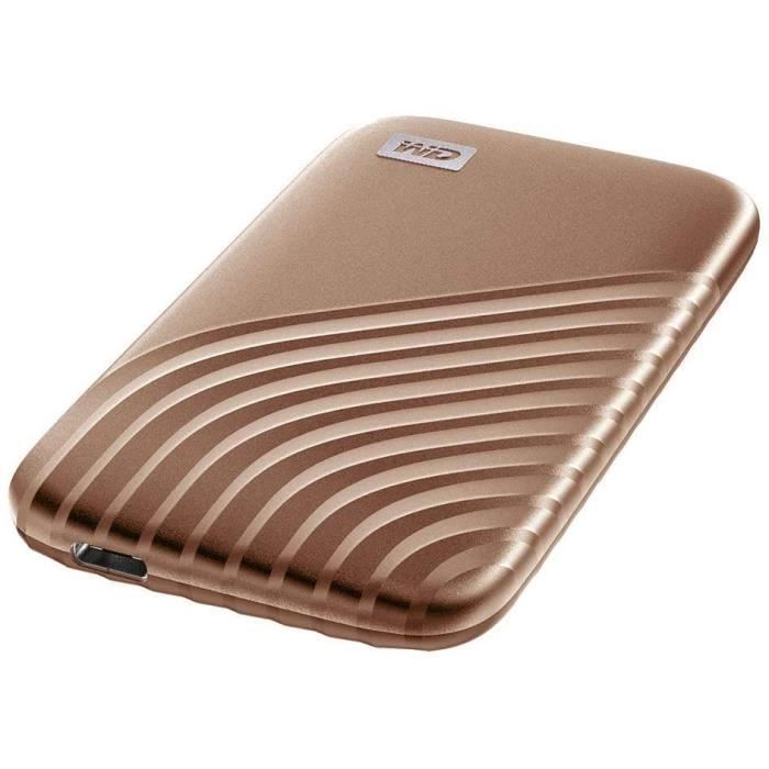 WD My Passport™ - SSD Externe - 1To - USB-C - Rose Gold (WDBAGF0010BGD-WESN)
