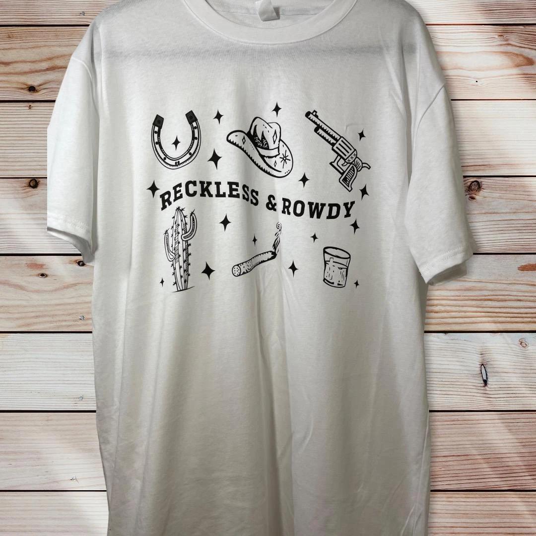 Cowboy T shirt L