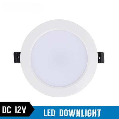 Oświetlenie sufitowe LED 12 V DC, wpuszczane, okrągłe, 36 W, 24 W, 18 W, 12 W, 9 W, 6 W, 3 W, oświetlenie punktowe LED, dekoracja, lampa sufitowa 12 V