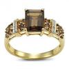 New Fashion  Inlaid Ring Multi-color Square Ladies Ring Whole Sale Rings for Women