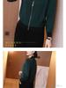 Mom's Elegant Chiffon Sun Protection Jacket – Slimming, Plus Size Cardigan, Stylish Loose-Fit Baseball Jacket for Women