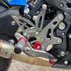 ARASHI Motorcycle Front Foot Pedal Foot Rset Foot Pegs Rear Set Rearset For KAWASAKI NINJA400 Z400 EX400 2018-2023