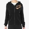 Nike Logo Bedruckte Kapuzenjacke Damenjacken Schwarz 938958-010