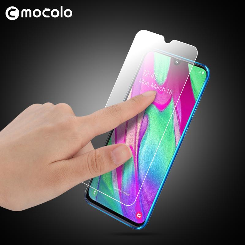 

MOCOLO Full Size Tempered Glass Screen Protector for Samsung Galaxy A40 Type A