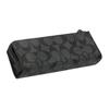 Coach Pencil Case Organizational Case 20 Classic Monogram Zipper Canvas With Leather Wallet Clutch Small Unisex Accessories Black Gray C6986-QBO4G