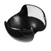 Carbon     Car Gr   Knob Cover Trim with Double Side Adhesive Tape for S 3 2014 To 2017