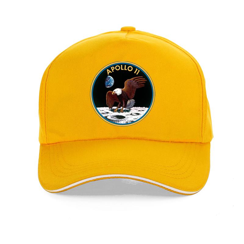 Usa Apollo 11 50Th Anniversary Moon Landing Print Baseball Cap Unisex Cool Summer Adjustable Dad Hat Snapback Hats