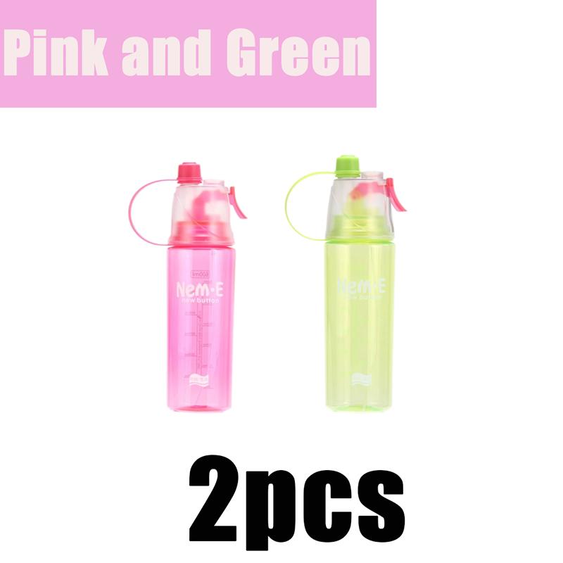 1/1/1pcs 611ml Sports Water Bottle Can Drink Spray Water Bottle Portable Leakproof For Travel Climbing Outdoor Gym Sport Bottles