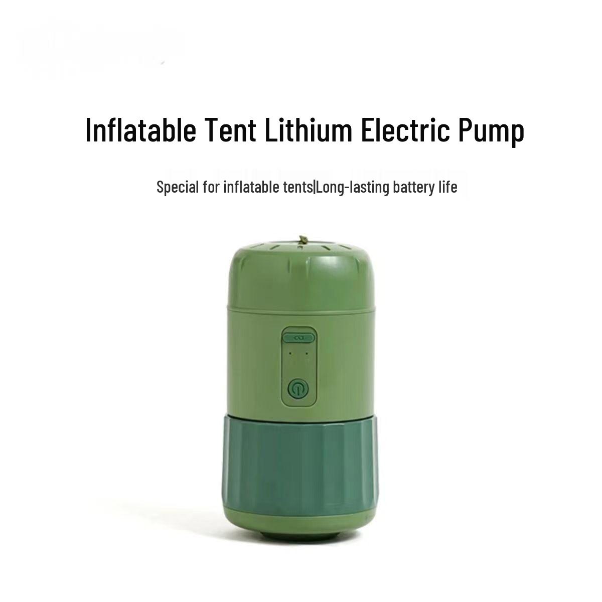 Portable High-Power Rechargeable Wireless Inflatable Tent Pump