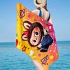 Fantasy Labu-bu Unicorn Journey Beach Towel, Super Soft Microfiber, Gift for Her/Him, Birthday, for Pool, Beach, Travel, Home Decor Fan Gifts