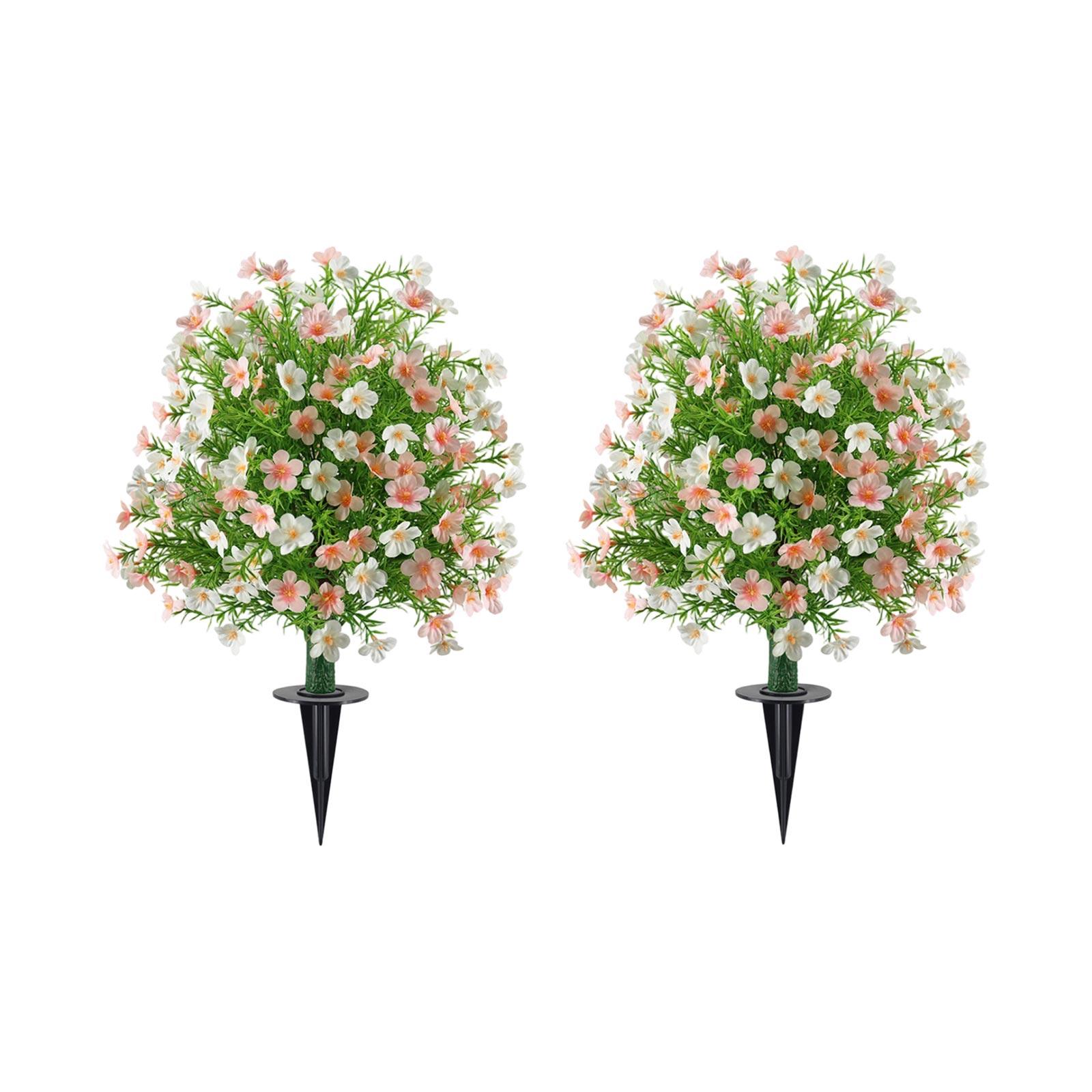 

2pc Simulation Of Indoor And Outdoor Potted Plants One Size