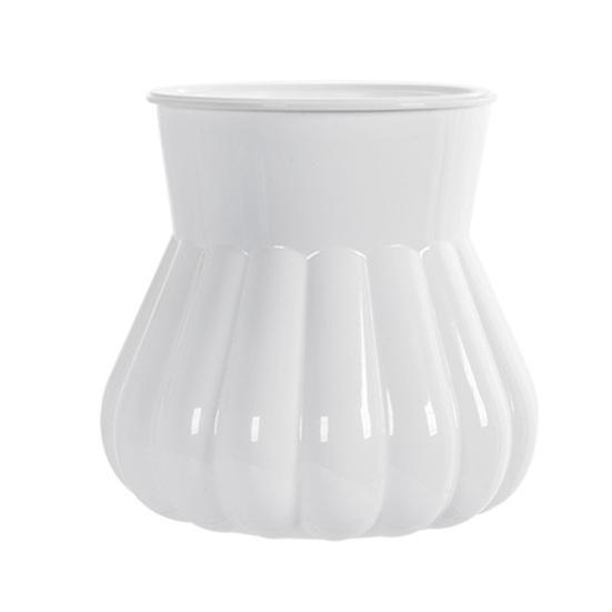 Self-watering Flowerpot with Self-absorbing Cotton Rope Creative Plastic Plant Pot Indoor