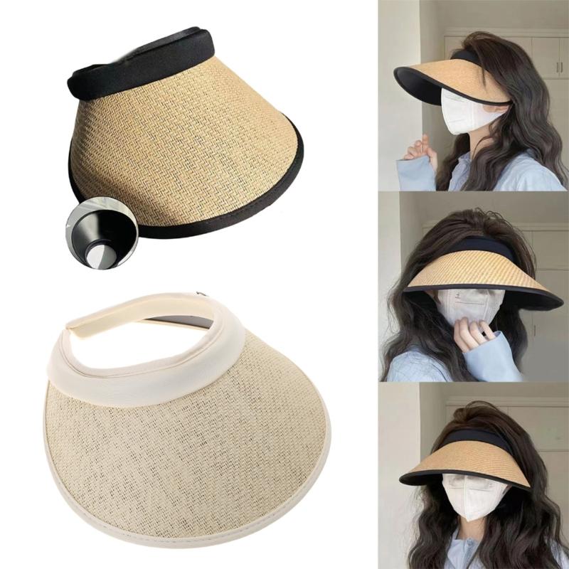Beach Visor Sun Visor Sun Hat Golf Cap Straw Visor Golf Visor Women Visor Hat