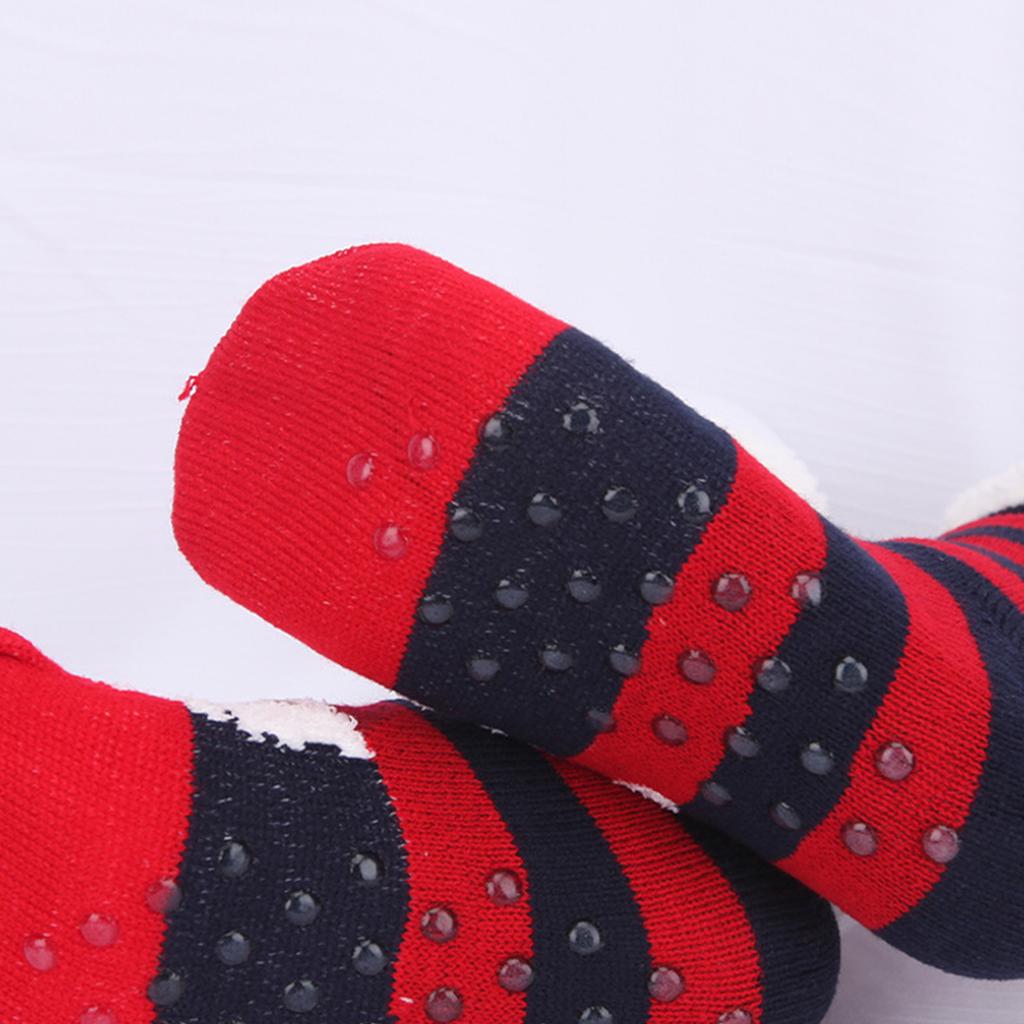 Women's Christmas Socks Floor Socks Snow Boots Thickened Fleece Home Sleep Socks Carpet Sock Covers