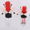 Ladybug Gnome Faceless Doll Decorations Kitchen Tiered Tray Decors for Farmhouses
