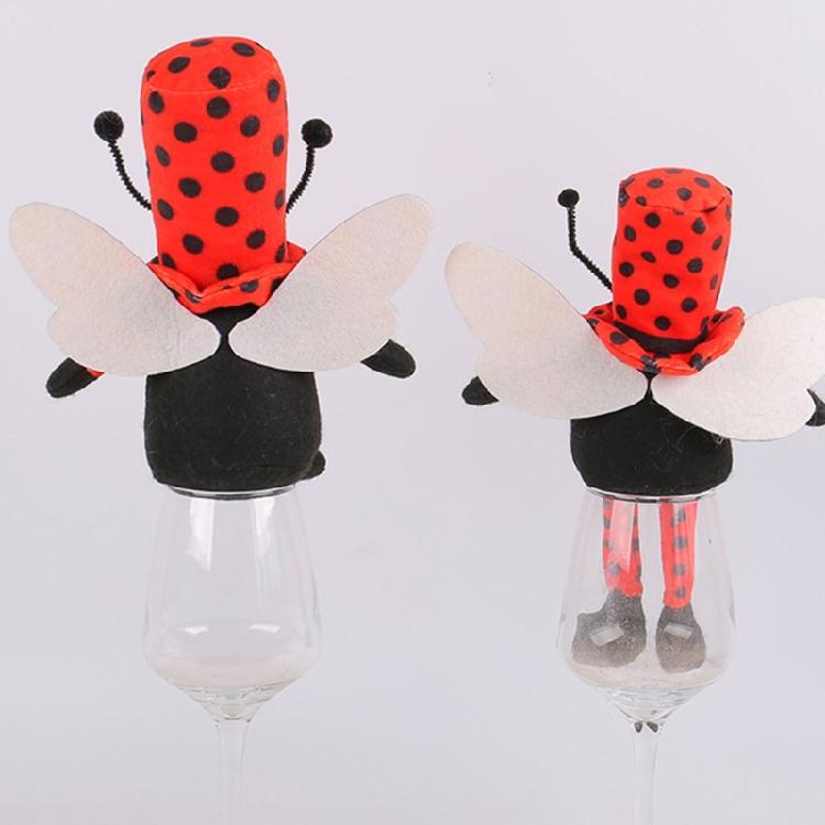 Ladybug Gnome Faceless Doll Decorations Kitchen Tiered Tray Decors for Farmhouses