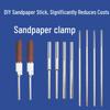 Electric Grinder Sandpaper Holder with 2.35mm/3.0mm Needle for Bench, Drill, and Hanging Grinders