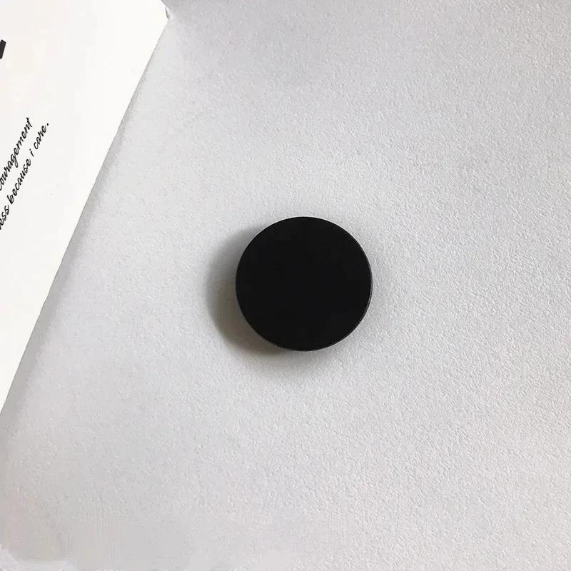 Fingerringhalter Ständer für iPhone 15 Samsung Unterstützung Telefon Mobiltelefone Griff Tok Klappbar Einfarbig Taschenhalterung