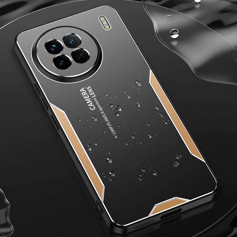 For vivo X90 5G Phone Case Drop Protection Aluminum Alloy Metal Cover