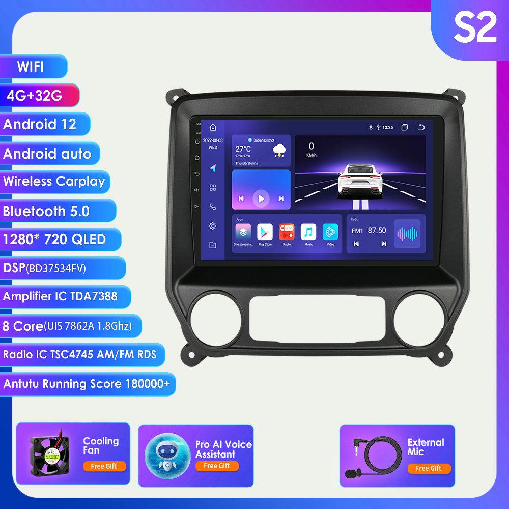 

4G Carplay 10,1 дюйма 2 Din Android Автомобильная радиостанция GPS для SKODA Yeti 5L 2009-2014 Навигация Мультимедийный плеер 2din Авторадио Стерео Интеллектуальный экран S2 8Core 4G 32G AI