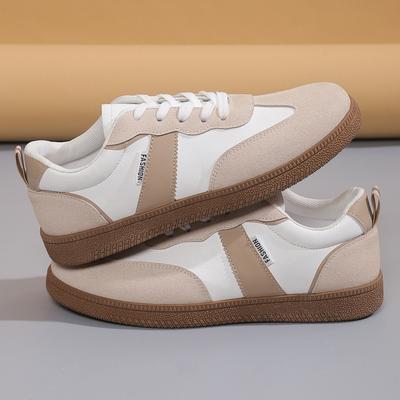 Damenschuhe Deutsche Trainingsschuhe Damen 2025 Frühling und Herbst neue lässige Board-Schuhe Damen lässige Sportliche flache weiße Schuhe Einzelne Schuhe
