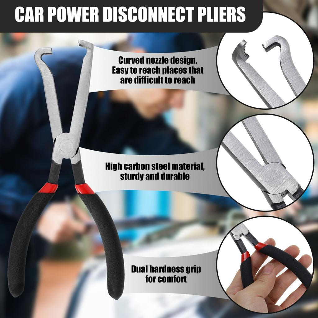 Auto Elektrisches Trennwerkzeug Mehrzweck Elektrischer Steckverbinder Ausbauzange für Auto Motorrad Automobil Reparaturwerkzeuge