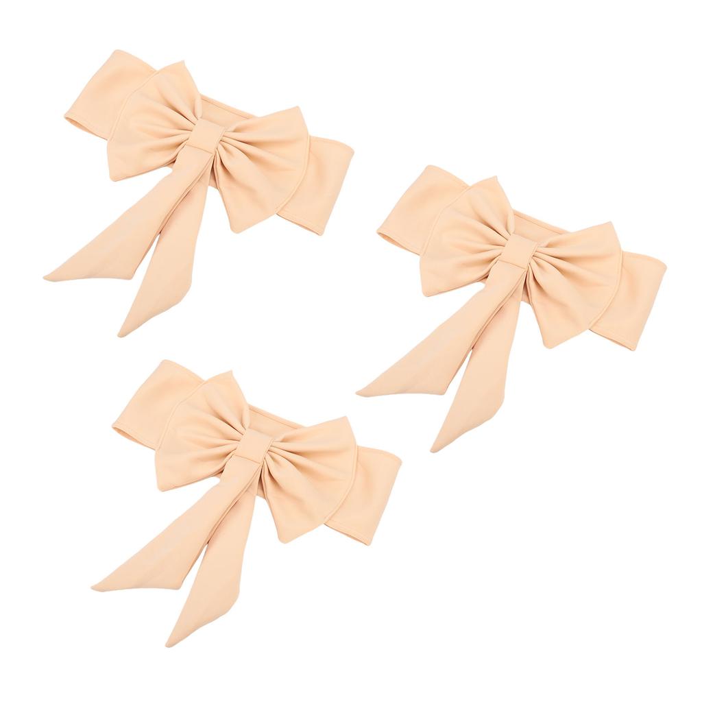 10pcs Chair Sashes for Wedding Elastic Chair Bows Sashes Decorative for Party Ceremony Reception Banquet Decorations