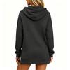 Women's Loose Fit Hoodie Sweatshirt with Pockets for Casual Everyday Wear
