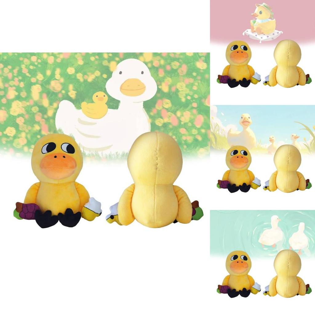 Adorable Yellow Duck Plushie Soft Stuffed Animal Made Of Cozy Pp Cotton For Kids
