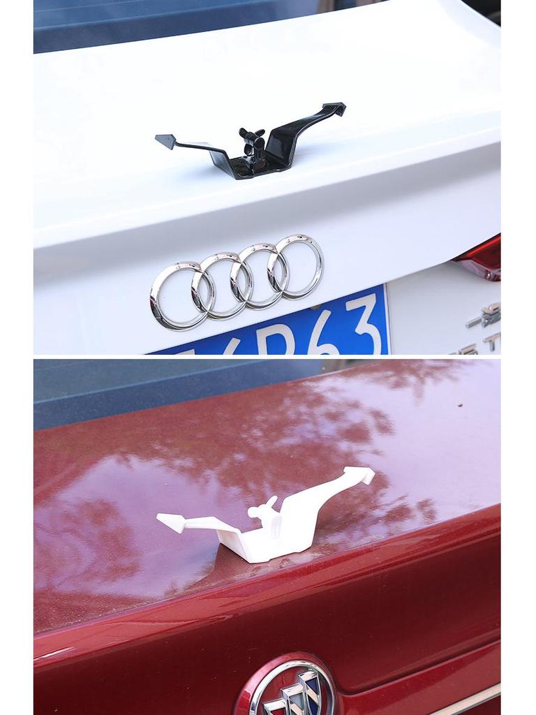 Universal No-Punch Mini Rear Spoiler for Hongqi H5/HS5/H7 Car Accessories - Personalized Modification