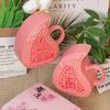 Produto único -- copo de cerâmica para kueh de pêssego vermelho, estilo nacional, mercadoria de estilo chinês, periferia personalizada, presente de aniversário, prático
