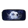 Formulation of World Cup football printed pencil bag with horizontal zipper and large-capacity stationery bag
