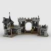 888PCS Black Falcon's Fortress Medieval Castle Black Falcons Model Building Blocks Bricks Children Birthday Toys Christmas Gifts