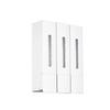 White Black Grey Shower Soap Dispenser Shampoo Conditioner Dispenser Bathroom Shower