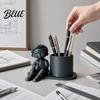 Three-dimensional Pen Stand 3D Printed Holder Creative Desktop Organizer for Pencils Gel Pens Smooth Surface Holder Makeup Brushes Storage Container