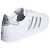 Adidas Originals Superstar 2 Leather Versatile Comfortable Durable Low-Top Skate Shoes Women Sneakers White JR4505