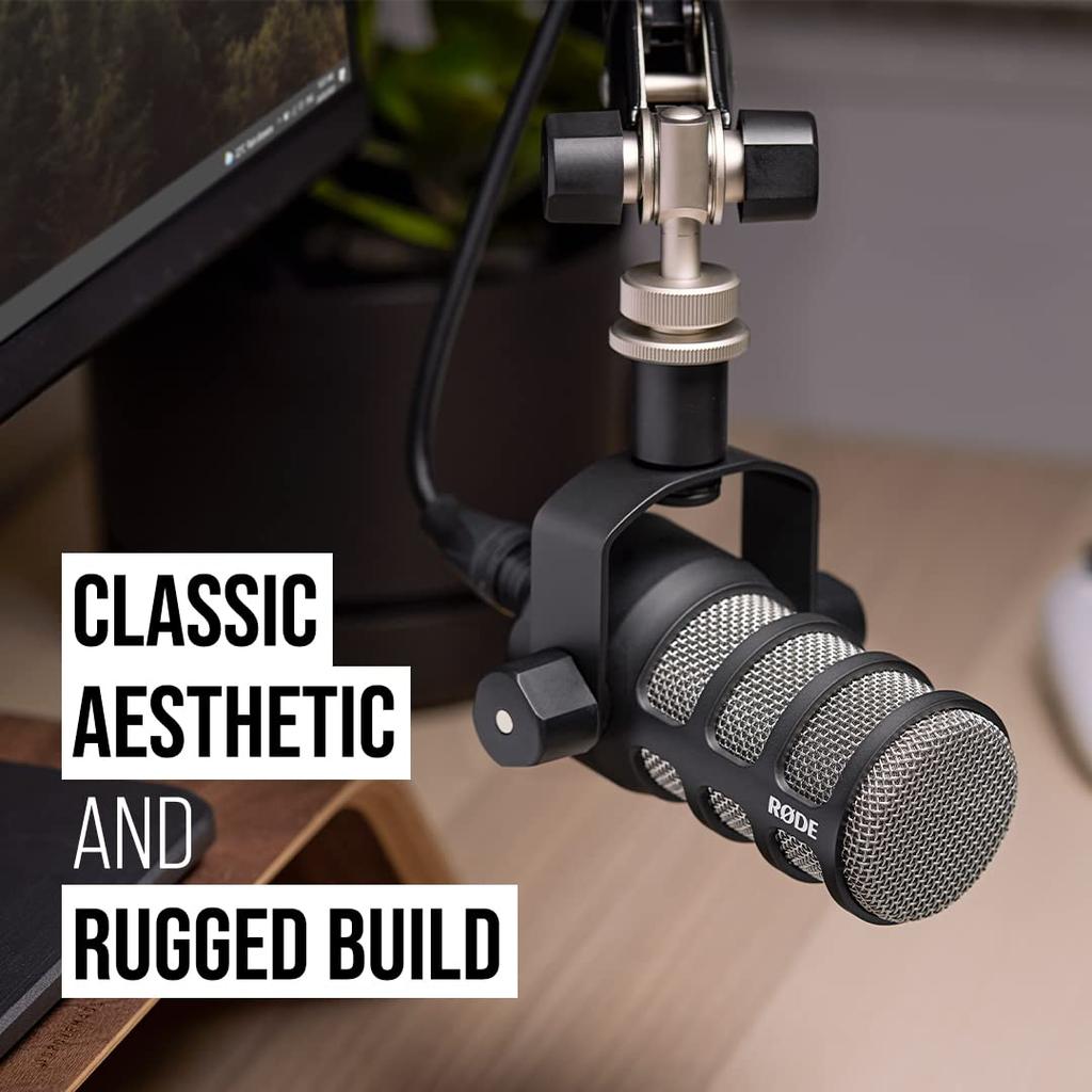 RODE Microphones PodMic Microfono Dinamico per Podcast