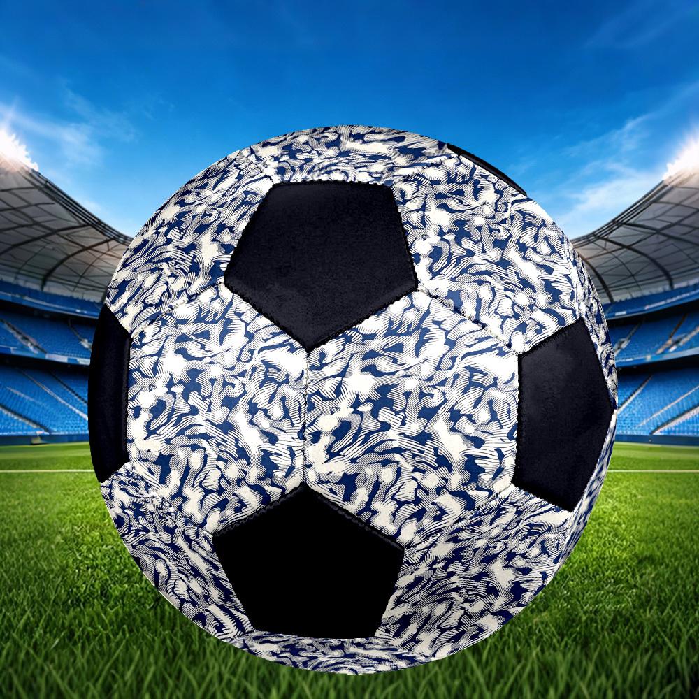 1pc Abstract Wave Lightweight PVC Training Soccer Ball, Size 5, Suitable for Indoor and Outdoor TrainingGift y60326