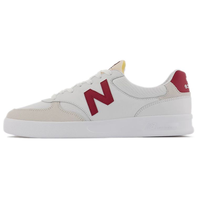 New Balance CT300 White Burgundy Unisex CT300WR3 37.5
