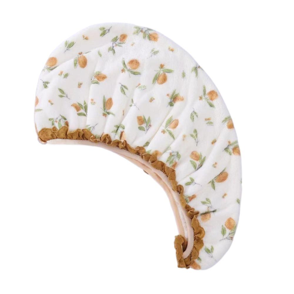 

Coral Velvet Quick Drying Headscarf Thickened Dry Hair Towel Durable Shower Cap Home