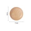 Wooden Dish Holder Dinnerware Beech Snack Dessert Plates Tableware Serving Tray Dinner Plate