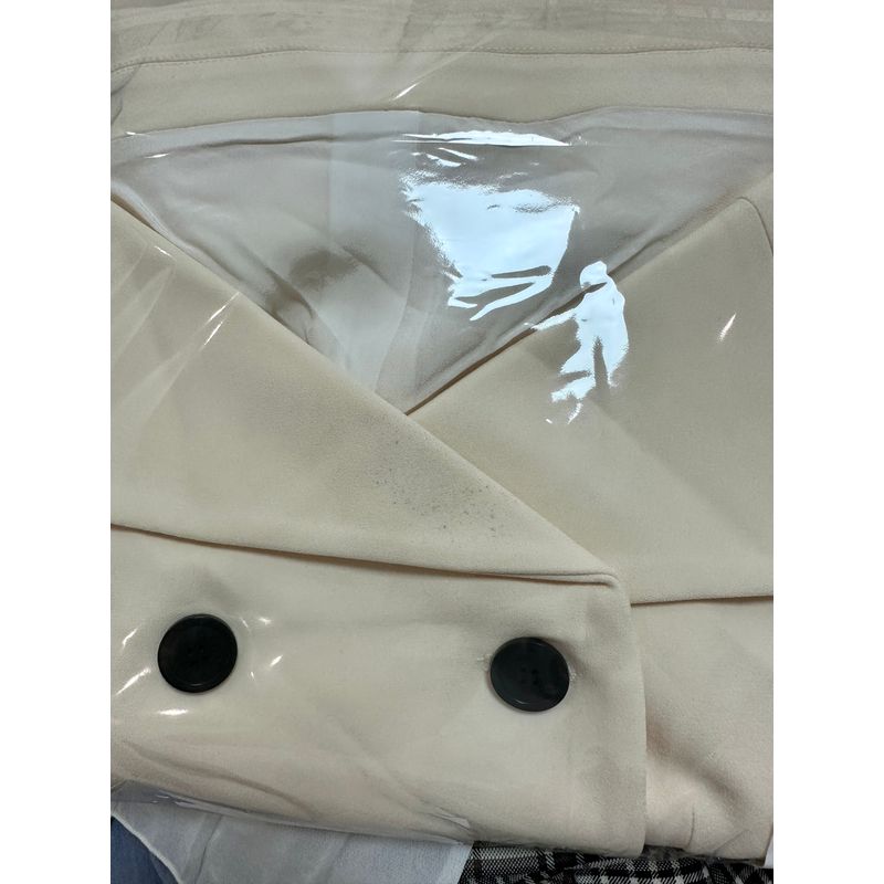 

Accessible Luxury Rb490 Slim Double-Breasted Silk Dress Yellow/Small Black Dot Position Random 42