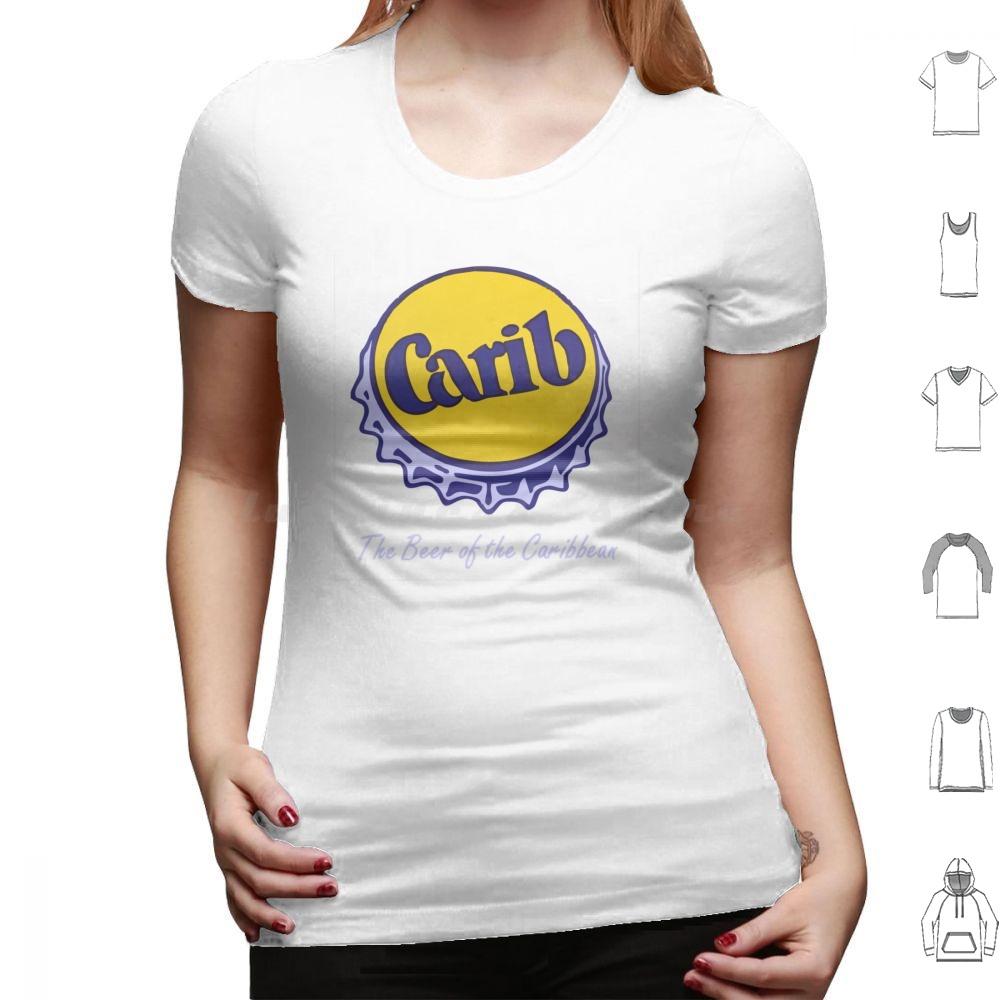 Carib Beer Das Bier der Karibik T-Shirt Große Größe 100% Baumwolle Bier Cerveza Lager Carib Karibik Westindien