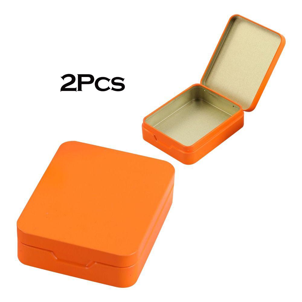 1 Stück Mini-Blechdose in verschiedenen Größen, Schiebdeckel, rechteckig, leere Dosen, Aufbewahrungsbox, Hochzeits-Schmuck-Pillen-Dosen, tragbare Blechdosen, Behälter