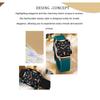 POSHI Watches Men's and Women's Fashion Watches Silicone Belt Alloy Waterproof Women's Quartz Watch