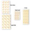 Round Latex Anti-Slip Heel Stickers for Men & Women - Prevents Calluses & Blisters, Reduces Friction on Soles & Insteps
