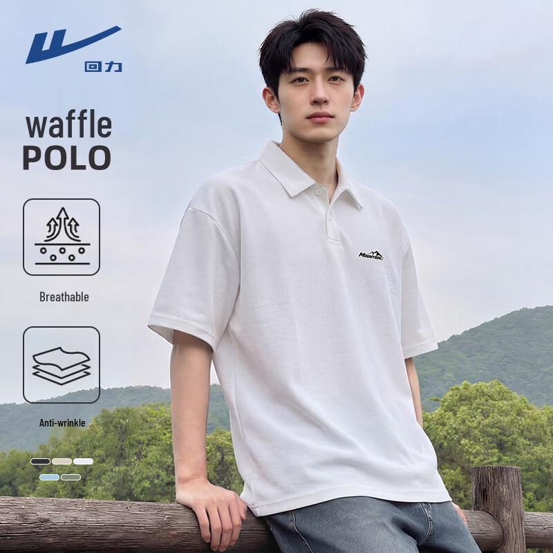 Warrior Men s Waffle Knit Polo Shirt XXL