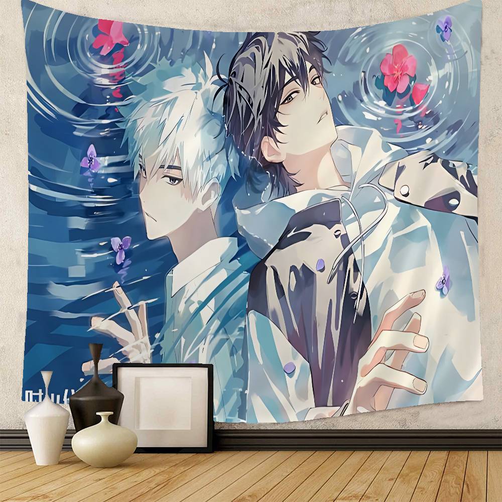 Link CClick Anime DIY Wall Tapestry Hanging Tarot Hippie Wall Rugs Dorm Home Decor