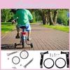 Premium Adjustable Training Wheel Set For Kids Bicycles With Reliable Metal Frame