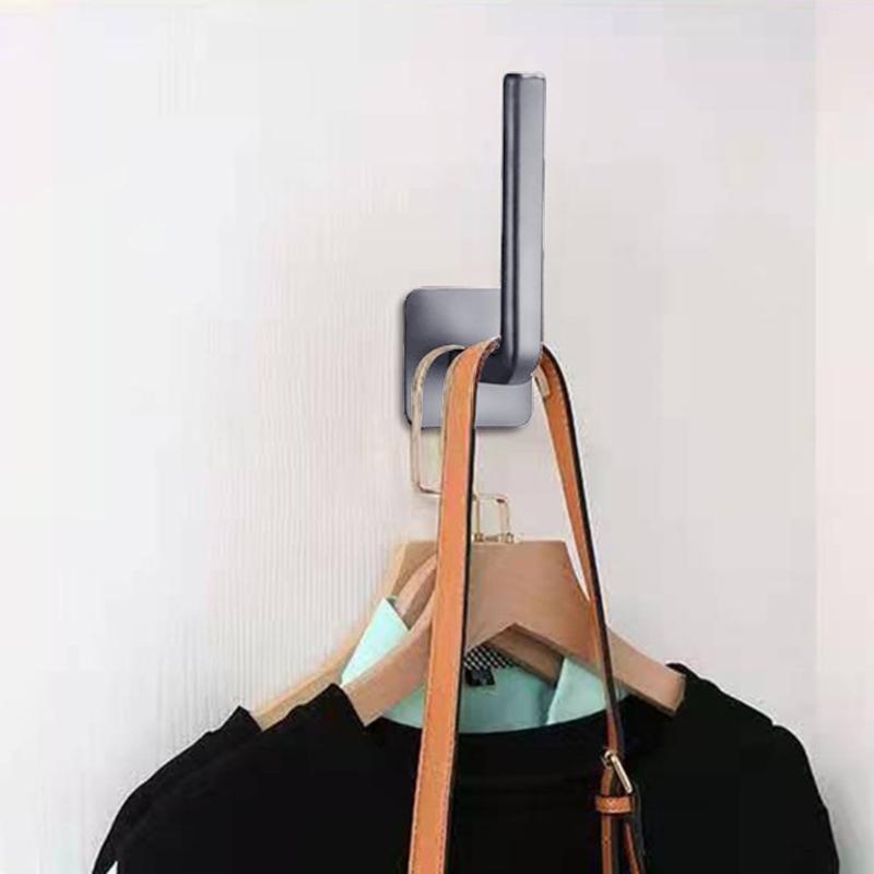 Baseball Caps Holders L Shape Hat Hangers Strong Adhesive Hat Rack Organizers Wall Mounted Cloth Hanger Easy To Install